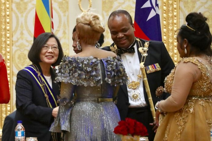 Tsai Ing-wen au Swaziland