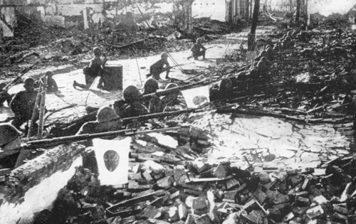 Début de la seconde guerre sino-japonaise (source image Wikipedia)