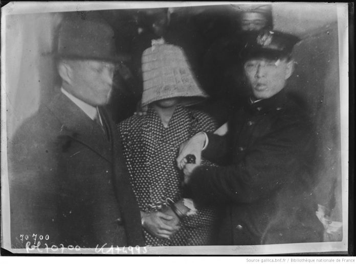 Arrestation de l'assassin de Hara Takashi (Agence Roll)