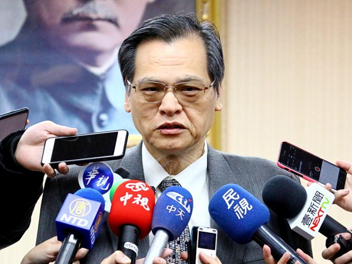 Le président de la commission ministérielle des affaires continentales Chen Ming-tong (陳明通) (Image : RTI)