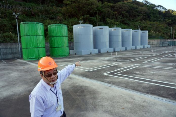 核一廠露天核廢料乾貯場 CNA