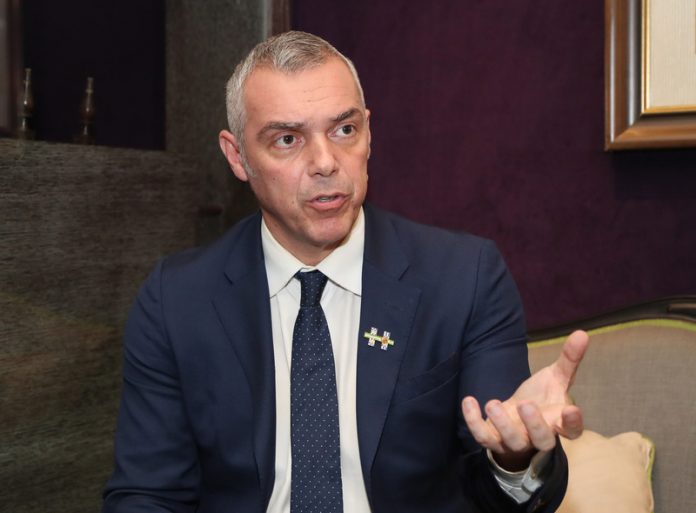 Le député français Jean-François Cesarini, président du groupe d’amitié parlementaire à l’Assemblée nationale France-Taiwan (Image : CNA)