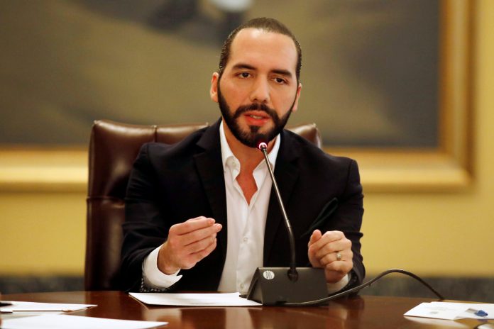 New Salvadoran President Nayib Bukele participates in his first cabinet council in San Salvador