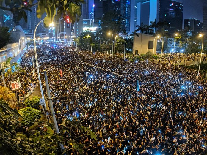 Manifestation contre le projet de loi d'extradition du 16 juin 2019 à Hong Kong (Image : Flikcr - Studio Incendo)