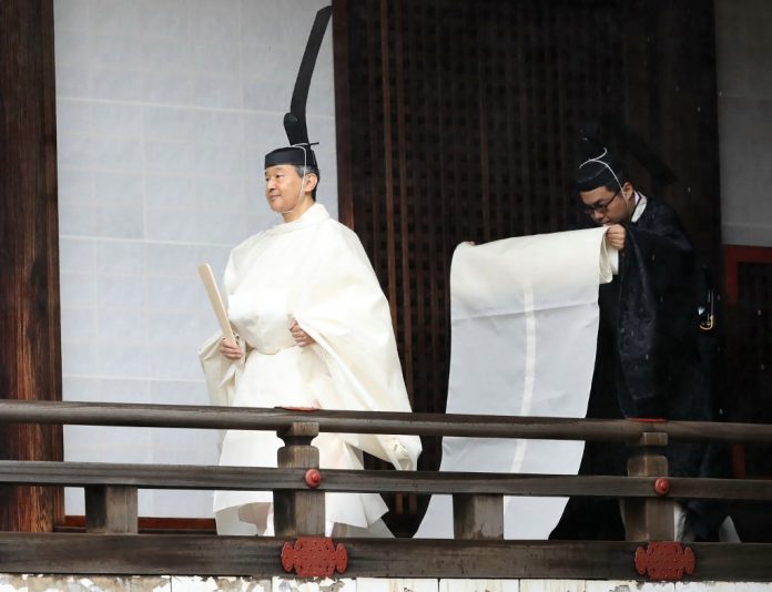 JAPAN-ROYALS-EMPEROR-CEREMONY