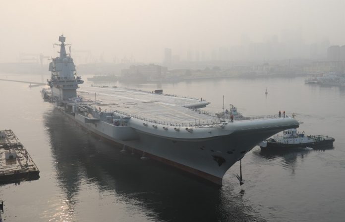 Premier porte avion chinois
