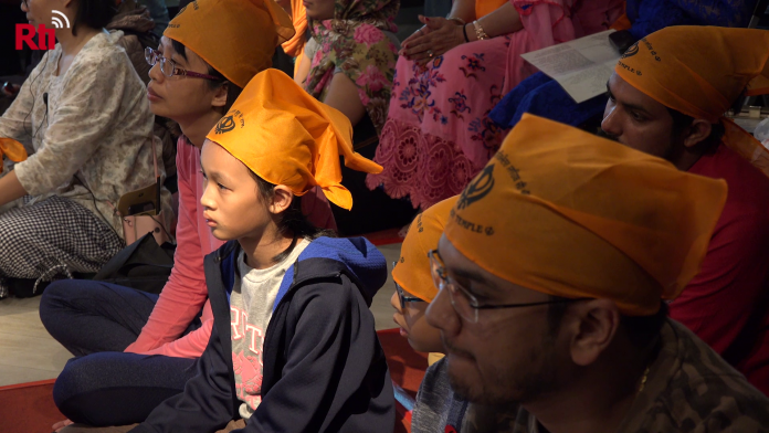 Samedi dernier, la communauté sikh de Taiwan s’est réunie pour célébrer le 550ème anniversaire du Gurû Nanak, premier gourou et fondateur de la religion sikh (Image : RTI - Lisa Duffaud)