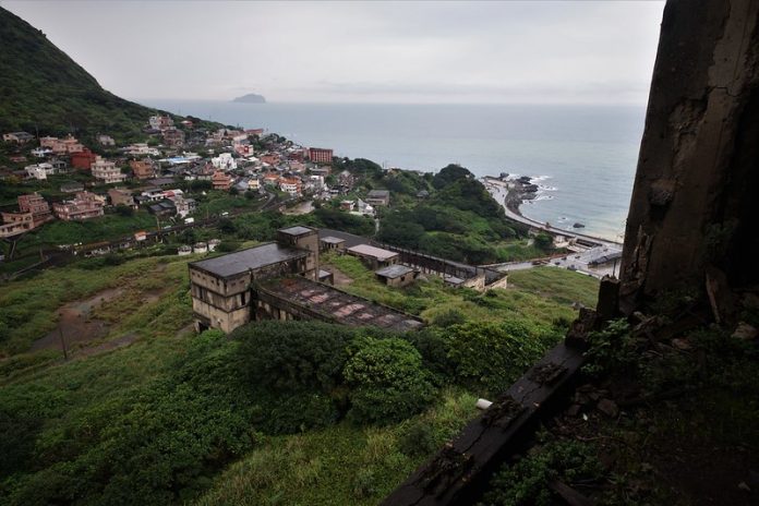 Ruines de l'ancienne fonderie d'or et de cuivre de Shuinandong, dans le nord de Taiwan (Image : Flickr - True British Metal)