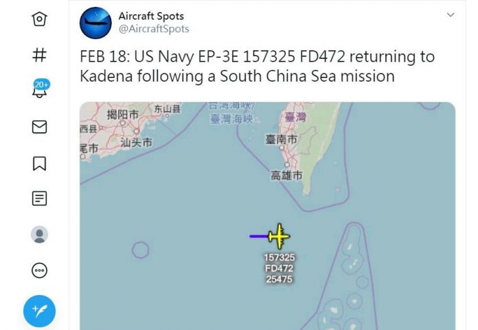 Twitter Aircraft Spots