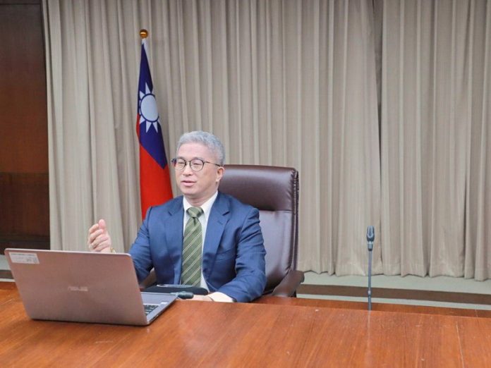 Le vice-ministre des Affaires étrangères Hsu Szu-chien (Image : aimable crédit du ministère des Affaires étrangères)