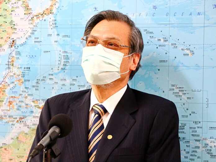 Le président de la commission ministérielle des affaires continentales Chen Ming-tong (陳明通) (Image : RTI)