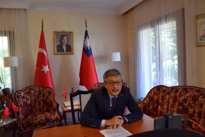 Le représentant de Taïwan en Turquie 鄭泰祥 (Image : aimable crédit du Bureau de représentation de Taïwan en Turquie)