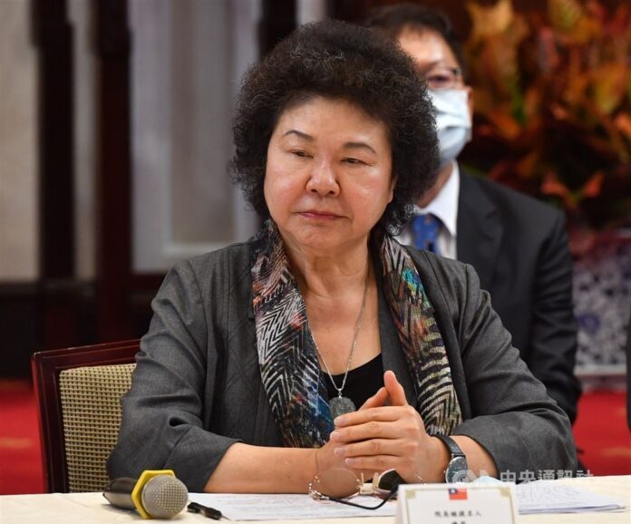 Chen Chu confirmée à la tête du Yuan de contrôle par un parlement avec 65 voix contre trois sur 113 sièges (archive CNA)